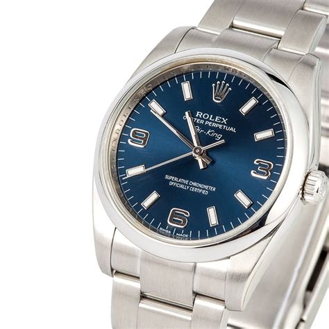 rolex oyster perpetual 34 steel watch 114200|rolex 114200 air king.